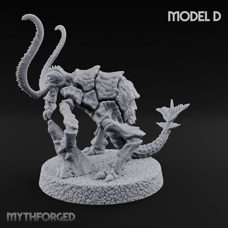 Antennae Twitching Rust Monster D Miniature for Dungeons and Dragons, Pathfinder or other TTRPGs