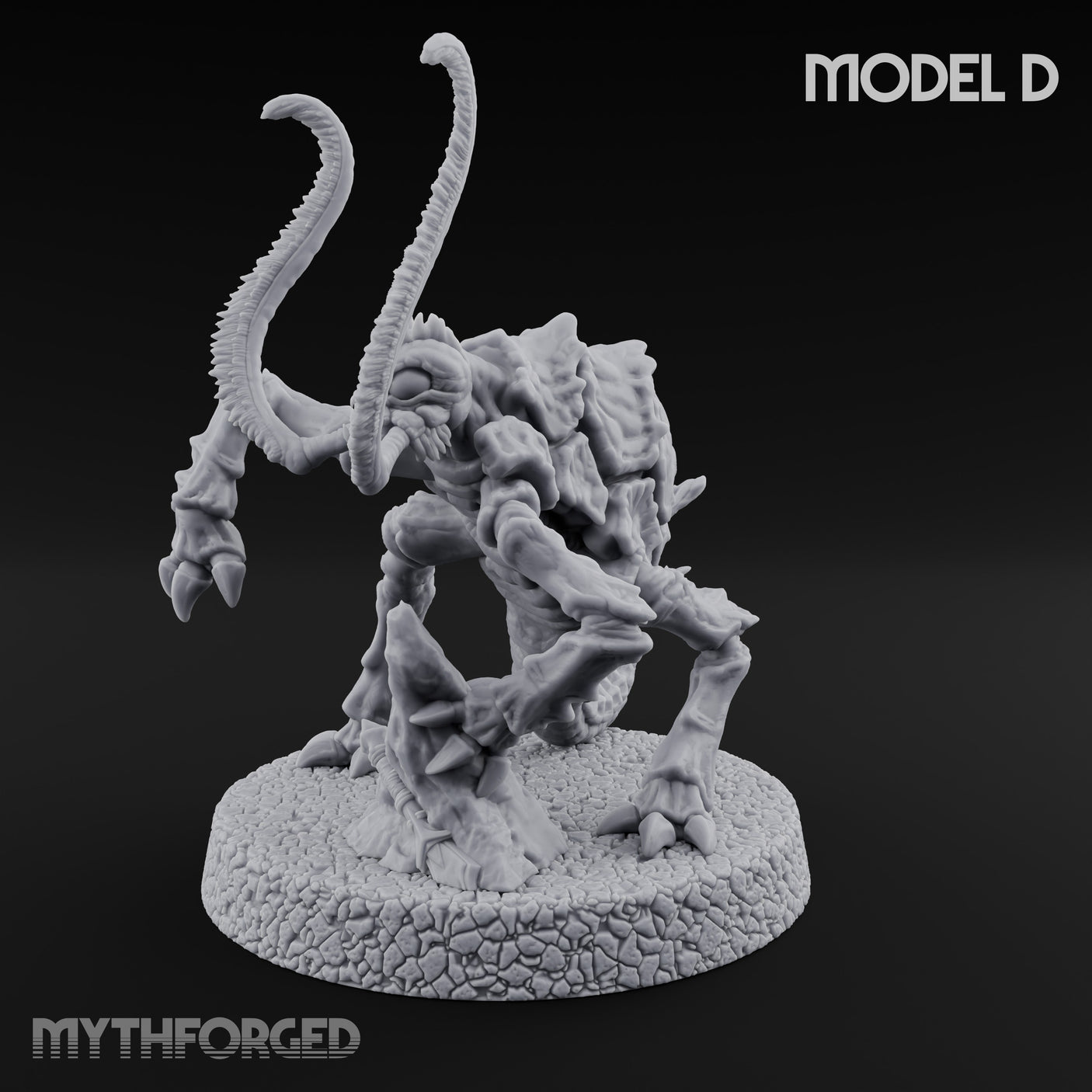 Antennae Twitching Rust Monster D Miniature for Dungeons and Dragons, Pathfinder or other TTRPGs