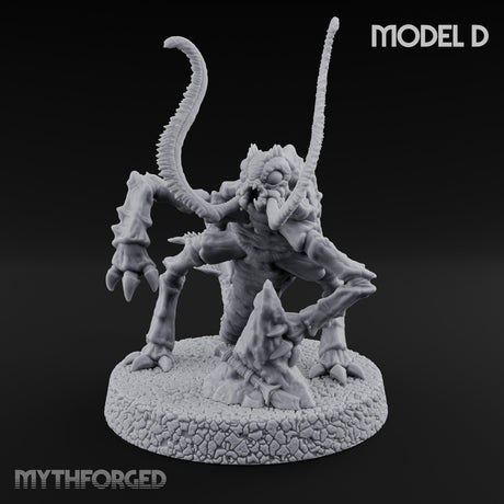 Antennae Twitching Rust Monster D Miniature for Dungeons and Dragons, Pathfinder or other TTRPGs