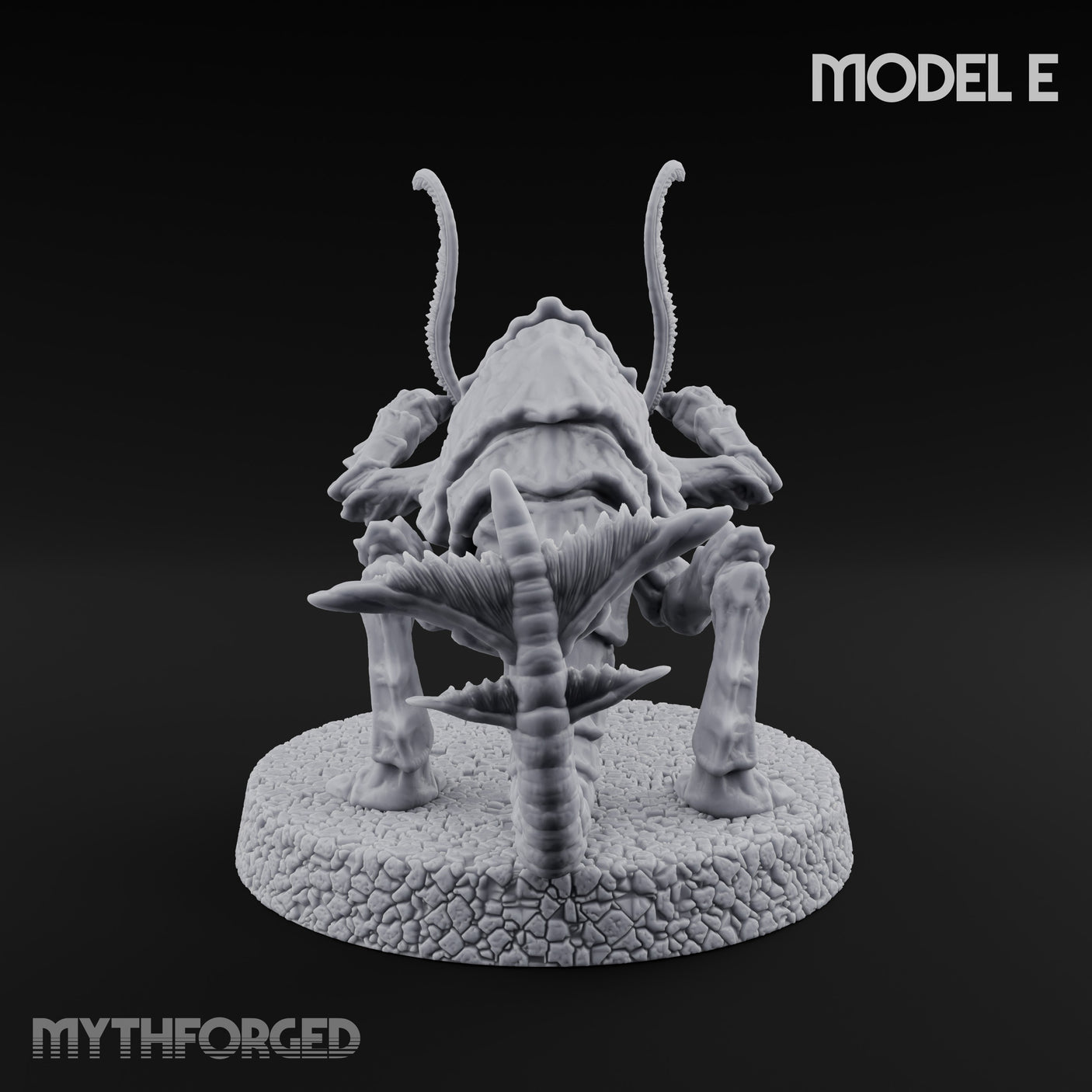 Antennae Twitching Rust Monster E Miniature for Dungeons and Dragons, Pathfinder or other TTRPGs