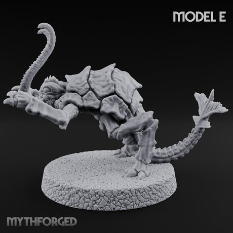 Antennae Twitching Rust Monster E Miniature for Dungeons and Dragons, Pathfinder or other TTRPGs