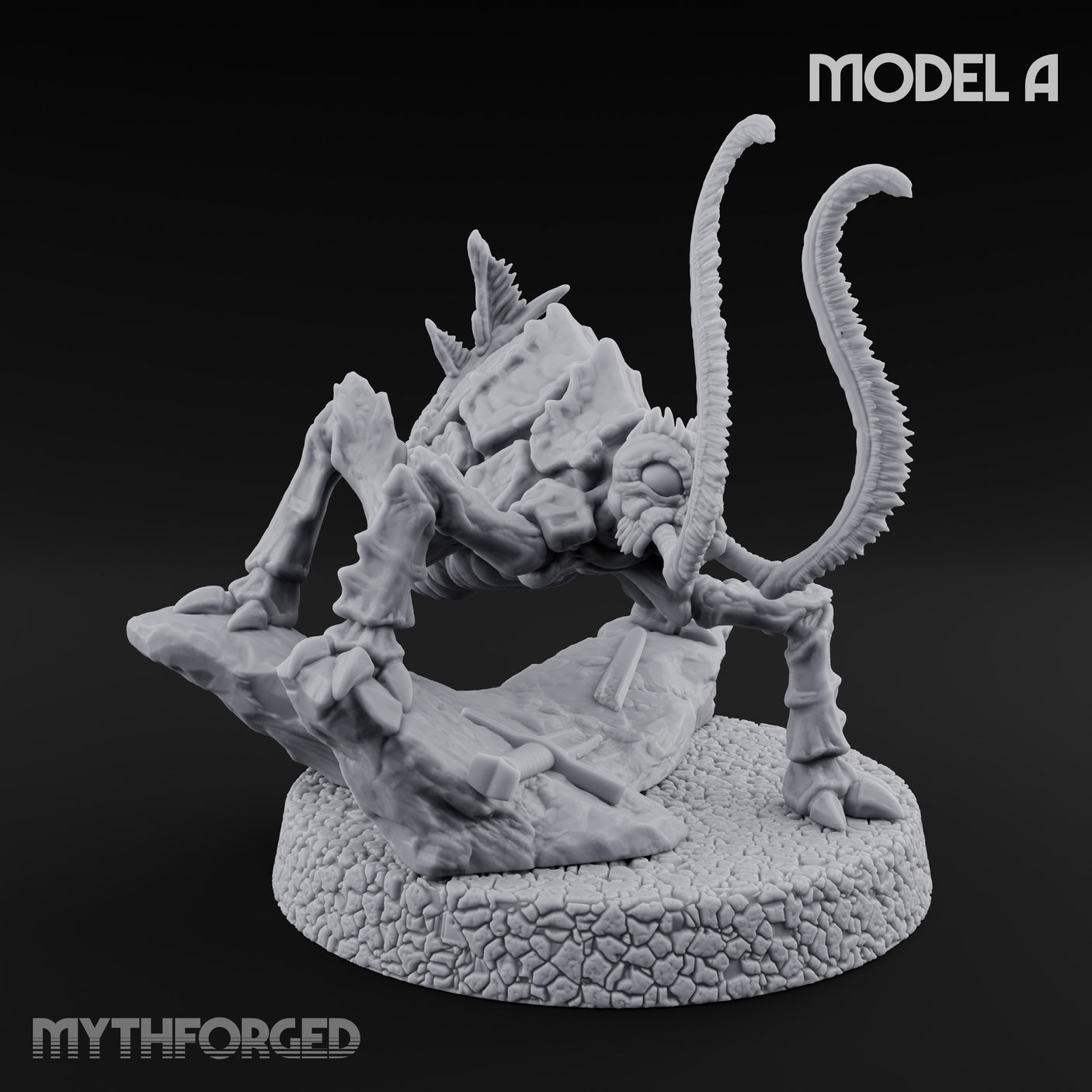 Antennae Twitching Rust Monsters Miniature for Dungeons and Dragons, Pathfinder or other TTRPGs