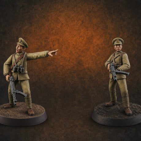 Weird War Japanese NCO Soldier Miniature for Dungeons and Dragons, Pathfinder or other TTRPGs