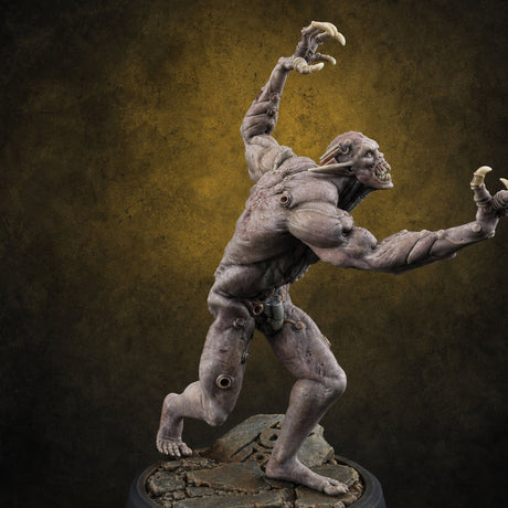 Claws Splayed Roaring Corpse Fleet Brutes E Miniature for Dungeons and Dragons, Pathfinder or other TTRPGs