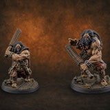 Shouldering The Cudgel Oni Brutes — painted concept preview (miniature supplied unpainted)