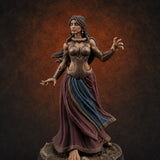 Hands Gesturing Freely Human Enchantress — painted concept preview (miniature supplied unpainted)