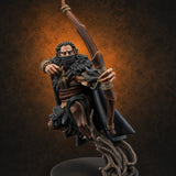 Hooded Bandit Crew Human Bandit A Miniature for Dungeons and Dragons, Pathfinder or other TTRPGs