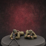 World War 2 Japanese LMG Teams B Miniature for Dungeons and Dragons, Pathfinder or other TTRPGs