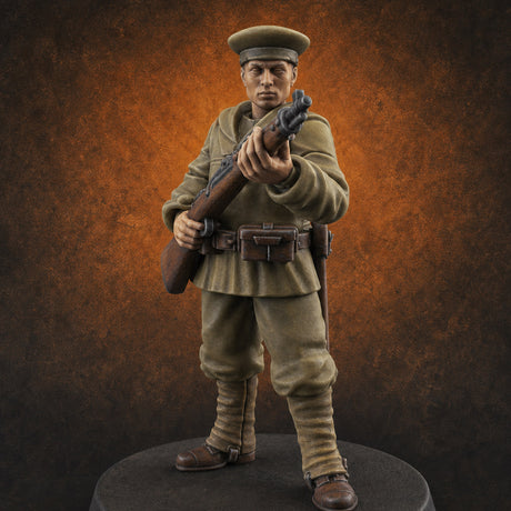 Weird War Japanese Aiming Riflemen G — painted concept preview (miniature supplied unpainted)