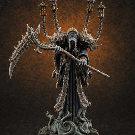Lanterns Held Aloft Spectre — painted concept preview (miniature supplied unpainted)