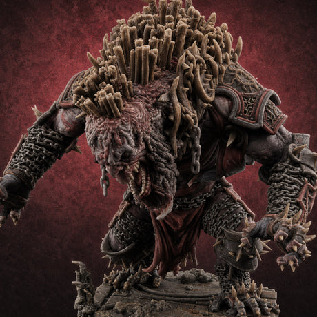 Spines Bursting Demon Hound C Miniature for Dungeons and Dragons, Pathfinder or other TTRPGs