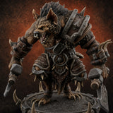The Bloodhowl Gnolls H — painted concept preview (miniature supplied unpainted)