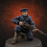 Weird War Japanese Aiming Riflemen C — painted concept preview (miniature supplied unpainted)