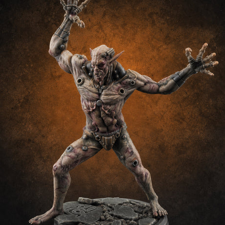 Claws Splayed Roaring Corpse Fleet Brutes C Miniature for Dungeons and Dragons, Pathfinder or other TTRPGs