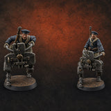 Weird War Japanese Walker Pilots — painted concept preview (miniature supplied unpainted)