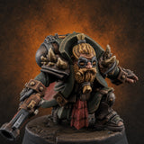 Ornately Overloaded Dwarf Arbalists B Miniature for Dungeons and Dragons, Pathfinder or other TTRPGs