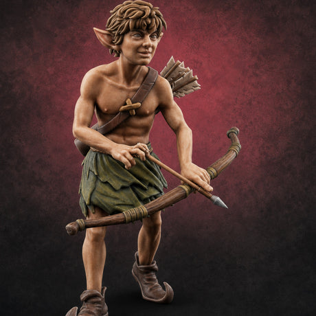 Quiver Shouldered Pixie Archer Miniature for Dungeons and Dragons, Pathfinder or other TTRPGs