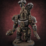 Cathedral Topped Steam Venting Anchorite Walker — painted concept preview (miniature supplied unpainted)
