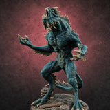 Arms Splayed Howling Deep One Brutes C Miniature for Dungeons and Dragons, Pathfinder or other TTRPGs