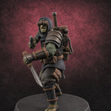 Weird War Japanese Ninja Soldiers E — painted concept preview (miniature supplied unpainted)