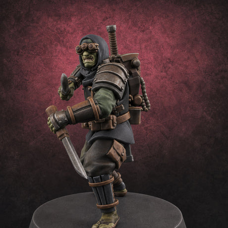 Weird War Japanese Ninja Soldiers E — painted concept preview (miniature supplied unpainted)