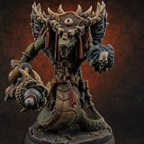 Skulls Dangling Naga Warlocks A — painted concept preview (miniature supplied unpainted)