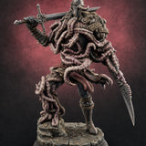 Tentacles Consuming Blight Knight C — painted concept preview (miniature supplied unpainted)