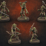 Raiding Rabble Goblin Raiders Miniature for Dungeons and Dragons, Pathfinder or other TTRPGs