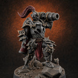 Cannon Crowned Sentinels D — painted concept preview (miniature supplied unpainted)