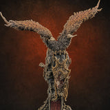 Wings Spread Wide Sphinx Ancient Guardian Miniature for Dungeons and Dragons, Pathfinder or other TTRPGs