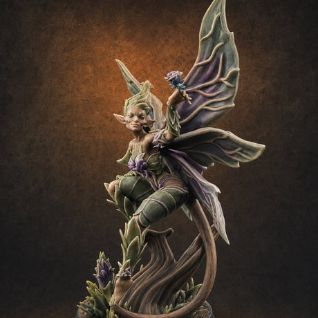Wings Unfurling Gracefully Sprite Enchantresses C Miniature for Dungeons and Dragons, Pathfinder or other TTRPGs