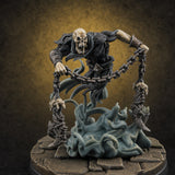 Chains Spread Wide Specter Warrior — painted concept preview (miniature supplied unpainted)