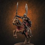 Hussar Charging Lancer Cavalry Set B Miniature for Dungeons and Dragons, Pathfinder or other TTRPGs