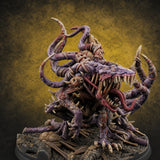Tentacles Writhing Grell Lurkers A — painted concept preview (miniature supplied unpainted)