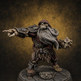 Skull Hurling Draugr Skullcaster A Miniature for Dungeons and Dragons, Pathfinder or other TTRPGs