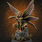 Wings Unfurling Gracefully Sprite Enchantresses D Miniature for Dungeons and Dragons, Pathfinder or other TTRPGs