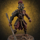 Shouldering The Blade Hadozee Warriors D Miniature for Dungeons and Dragons, Pathfinder or other TTRPGs