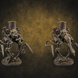 Tower Topped Tentacled Corpse Fleet Collectors — painted concept preview (miniature supplied unpainted)