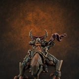 Storming Forward Dwarf Siege Troops B — painted concept preview (miniature supplied unpainted)