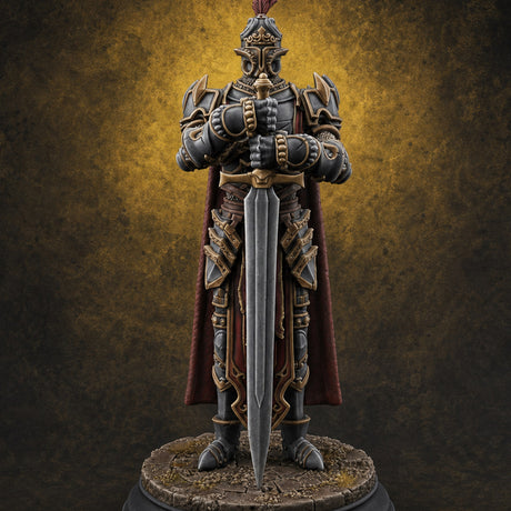 Trio Of Blades Animated Armor Knights A Miniature for Dungeons and Dragons, Pathfinder or other TTRPGs