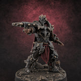 Cannon Crowned Sentinels G — painted concept preview (miniature supplied unpainted)