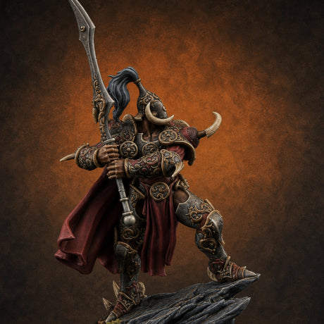 Horns Held High Demon Warlords C Miniature for Dungeons and Dragons, Pathfinder or other TTRPGs