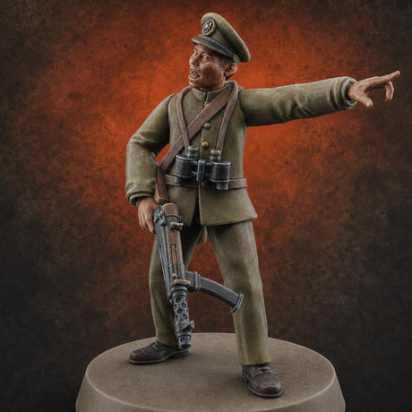 Weird War Japanese NCO Soldier A Miniature for Dungeons and Dragons, Pathfinder or other TTRPGs