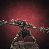 Drawing Back For The Shot Ghoul Archers B — painted concept preview (miniature supplied unpainted)