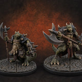Axe Hauling Kobold Brutes Miniature for Dungeons and Dragons, Pathfinder or other TTRPGs