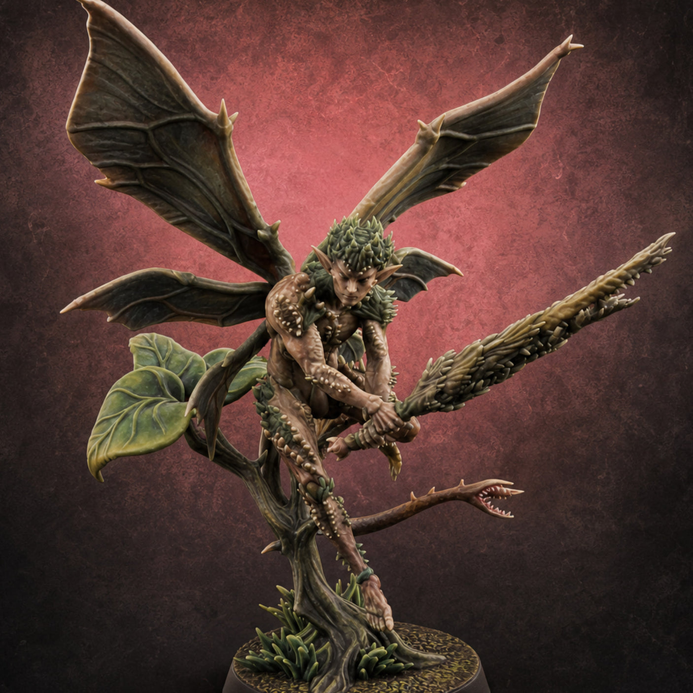 Zipping Around Sprite Thorn Knights A Miniature for Dungeons and Dragons, Pathfinder or other TTRPGs
