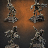 Junk Hoarding Necrolinked Wights Miniature for Dungeons and Dragons, Pathfinder or other TTRPGs