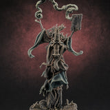 Robes Trailing Lich Shaman B Miniature for Dungeons and Dragons, Pathfinder or other TTRPGs