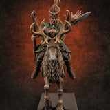 Antlered Tribe Forest Centaur D Miniature for Dungeons and Dragons, Pathfinder or other TTRPGs