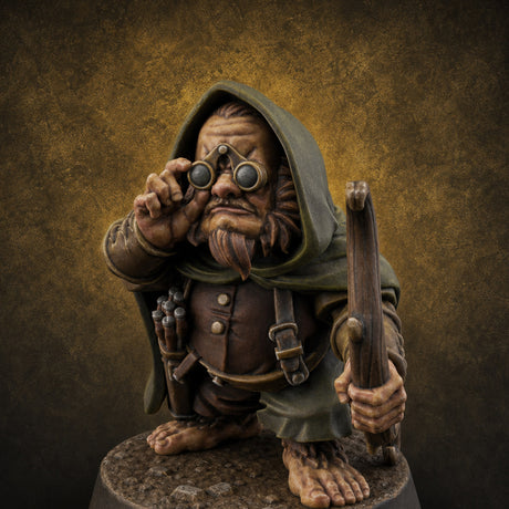 Bow Drawn Steady Halfling Archers E — painted concept preview (miniature supplied unpainted)